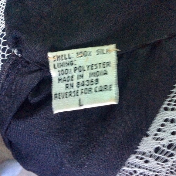 LAURENCE KAZAR NY Size L SEQUENCED GOWN - Picture 11 of 11